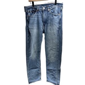 Levi's 505 Regular Straight Fit Denim BLUE Jeans sz:‎ W34 L 32